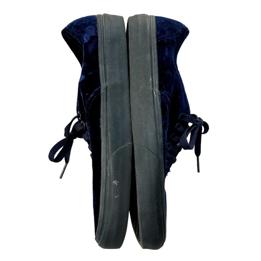 Vans Velvet Sneakers Low Tops Size 9 - Picture 2 of 5